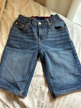 Levi's Kids Dark Blue Denim Skort